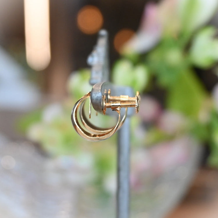 フォルムの可愛い デザインイヤリング