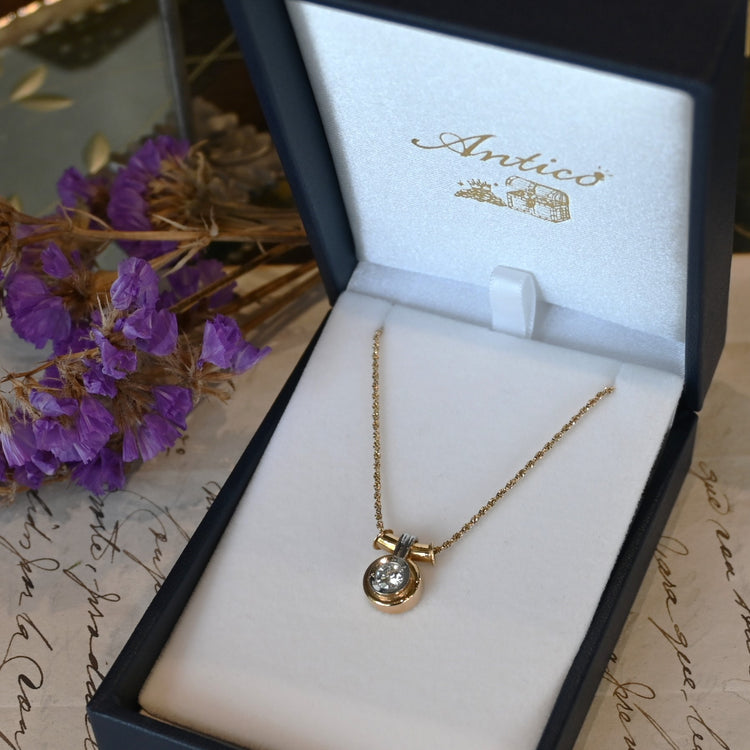 美しいダイヤトップ ネックレス