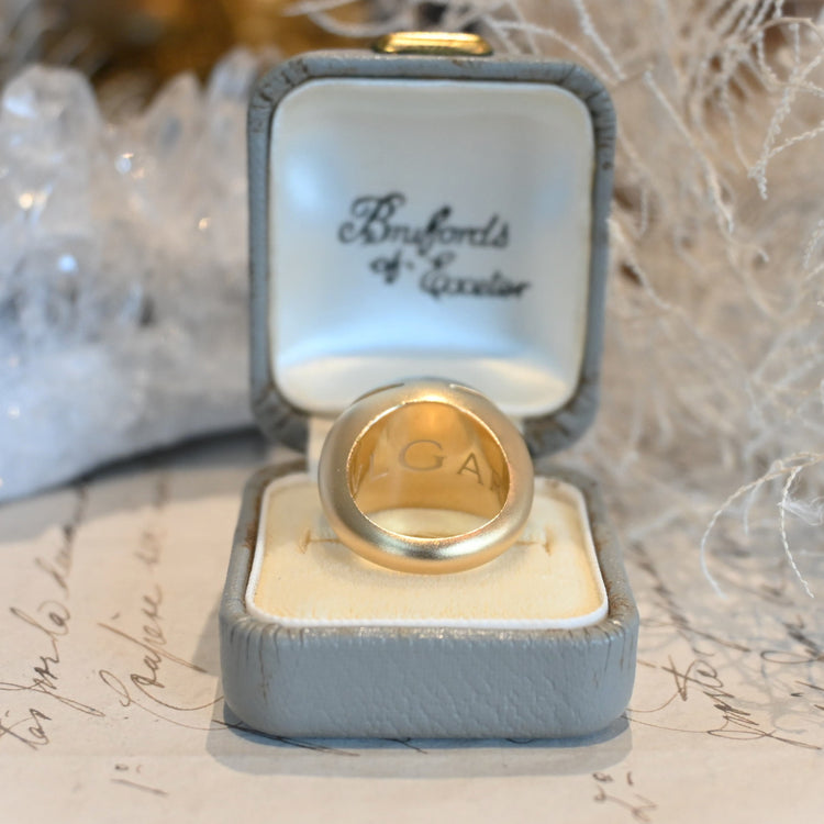 BVLGARI カボションリング
