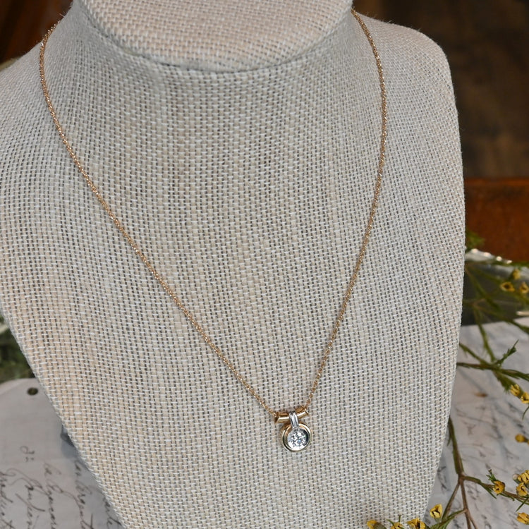 美しいダイヤトップ ネックレス