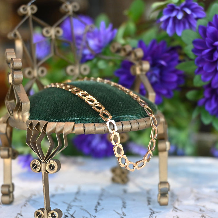 シンプルな ゴールドブレスレット