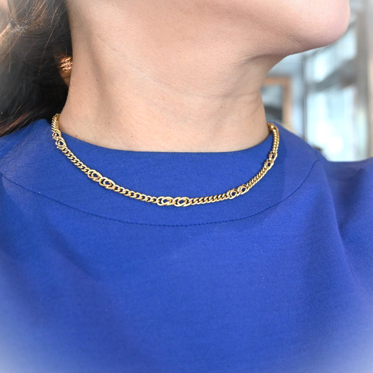 華やかな フィガロネックレス from ITALY