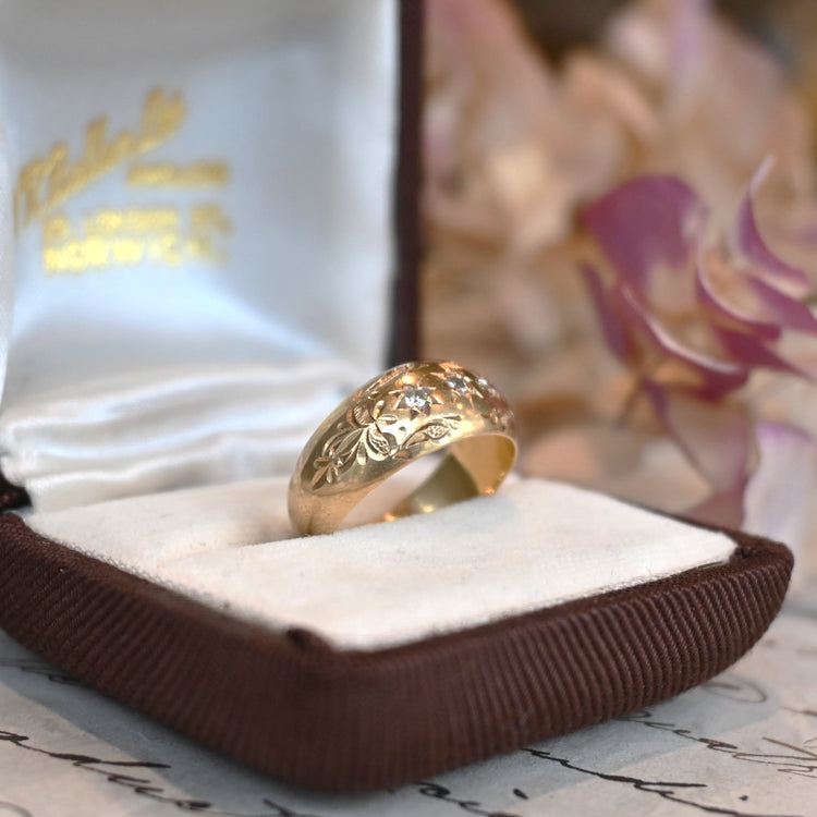 星留のダイヤモンドが美しい リング