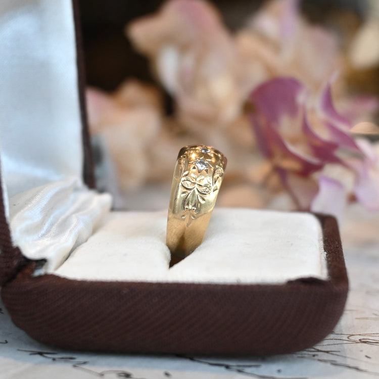 星留のダイヤモンドが美しい リング