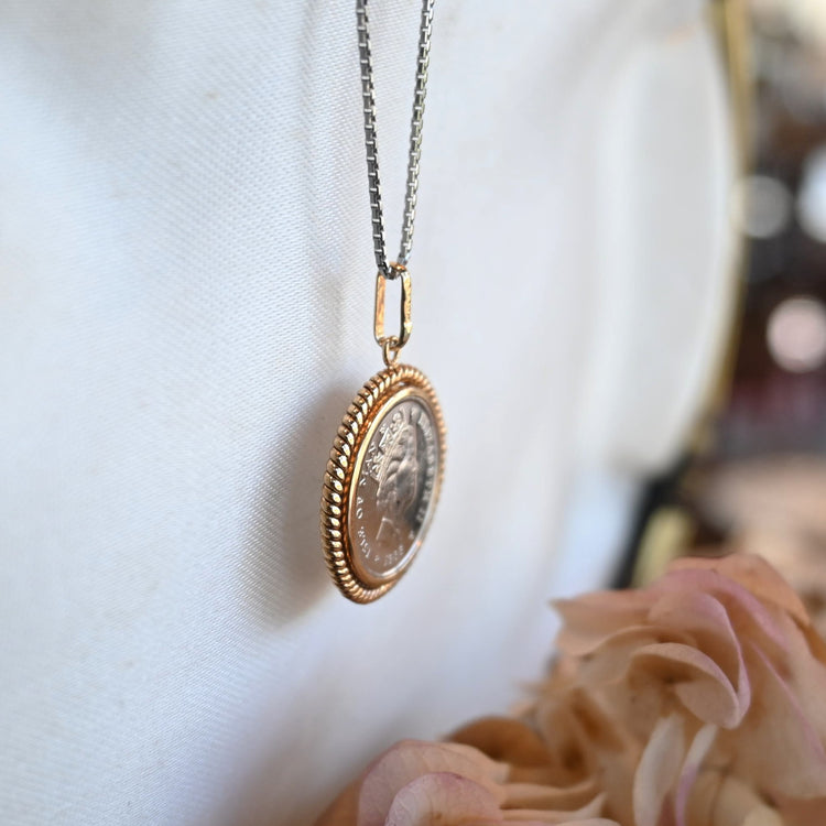 1985年 1/10oz マン島ノーブル プラチナコイントップ