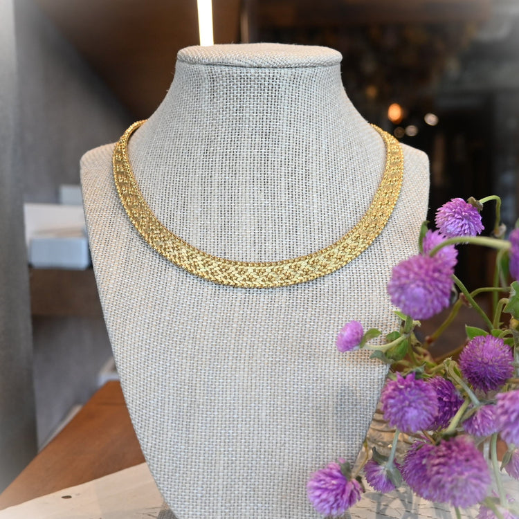 MIKIMOTO 細かな手仕事が光るネックレス made in FRANCE