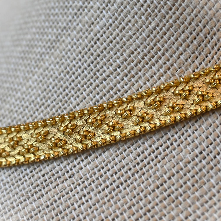 MIKIMOTO 細かな手仕事が光るネックレス made in FRANCE