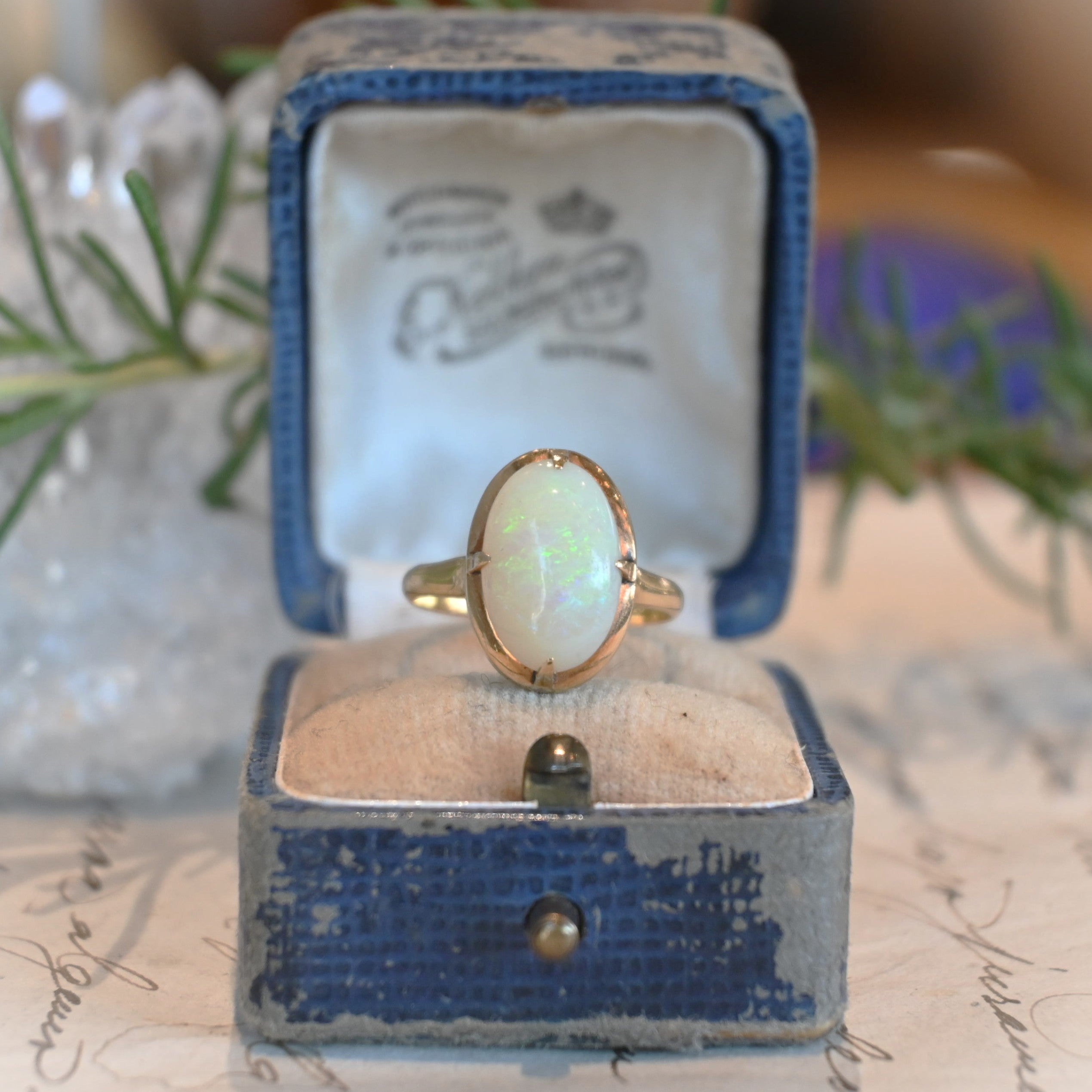 シックなオパール リング | 芦屋Antico