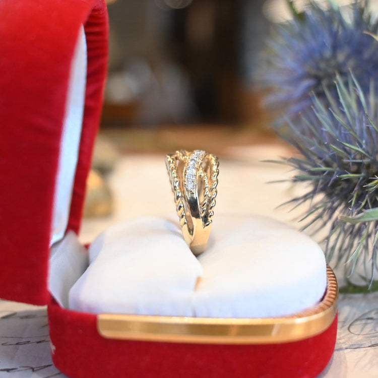 ダイヤモンド デザインリング