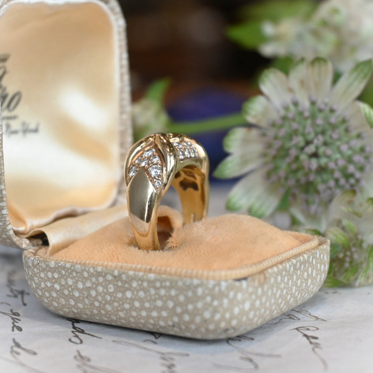 ブルガリ トリカダイヤモンドリング