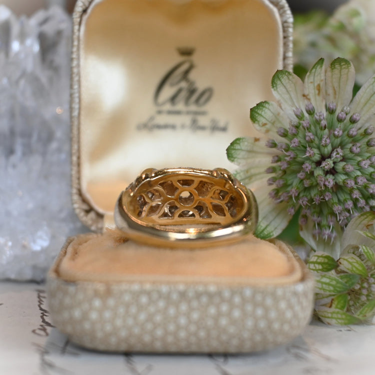 ブルガリ トリカダイヤモンドリング