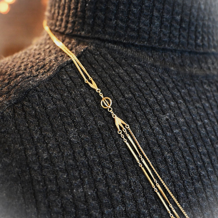 ロングネックレス