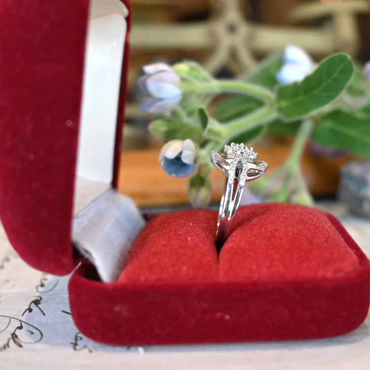 ゴージャスな輝き プラチナリング