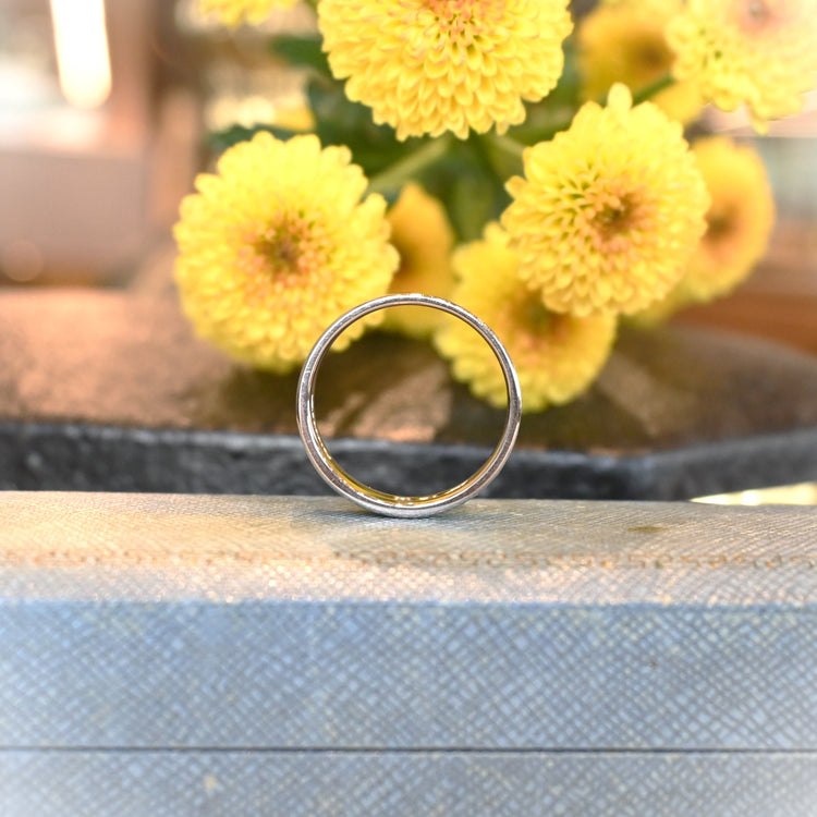 CITIZEN サファイア プラチナリング