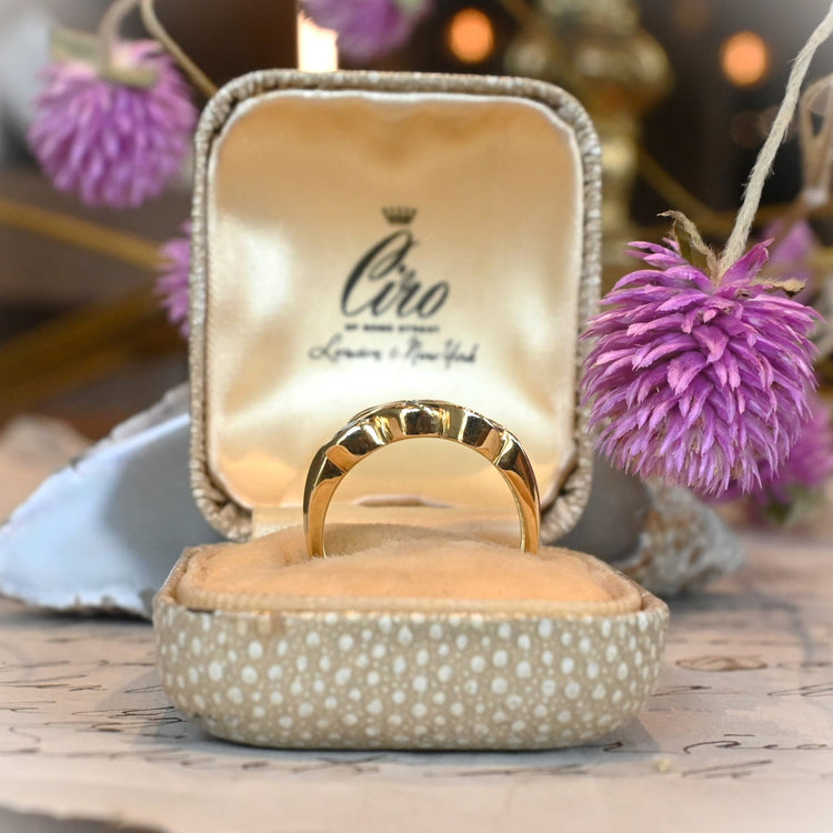 サファイア デザインリング