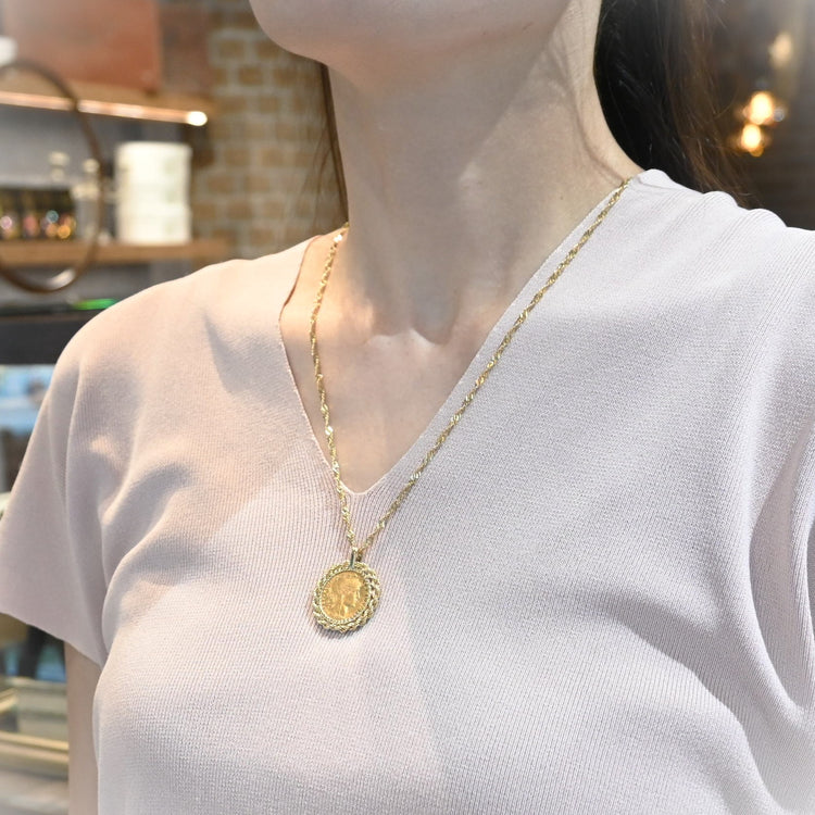 マリアンヌ金貨トップ 1908 from FRANCE