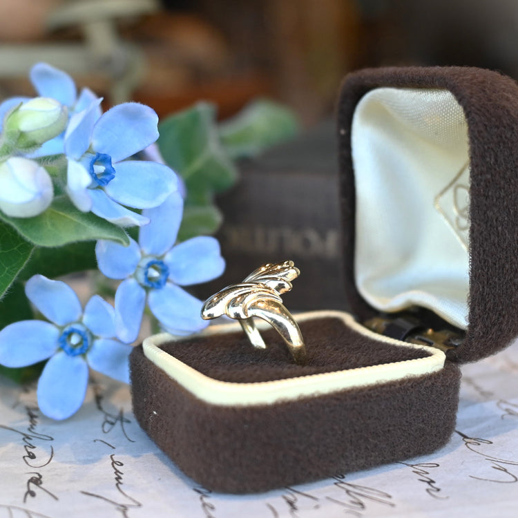 ゴールドデザインリング