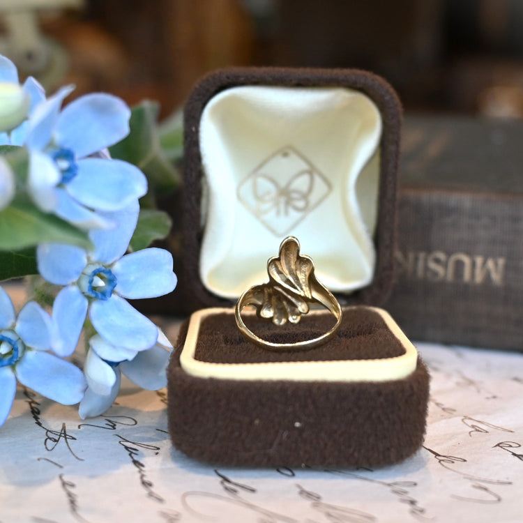 ゴールドデザインリング