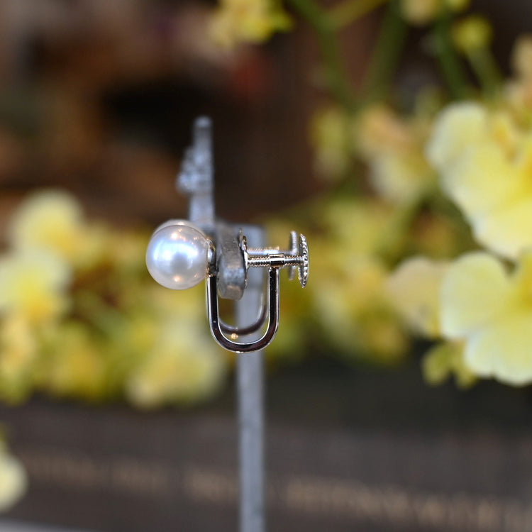 MIKIMOTO パールイヤリング