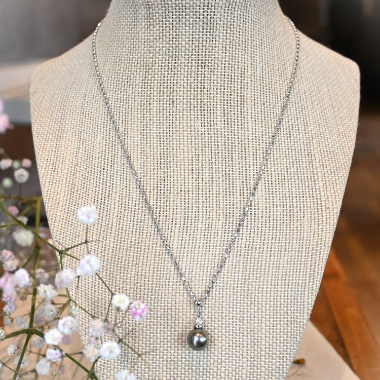 ブラックパール ネックレス