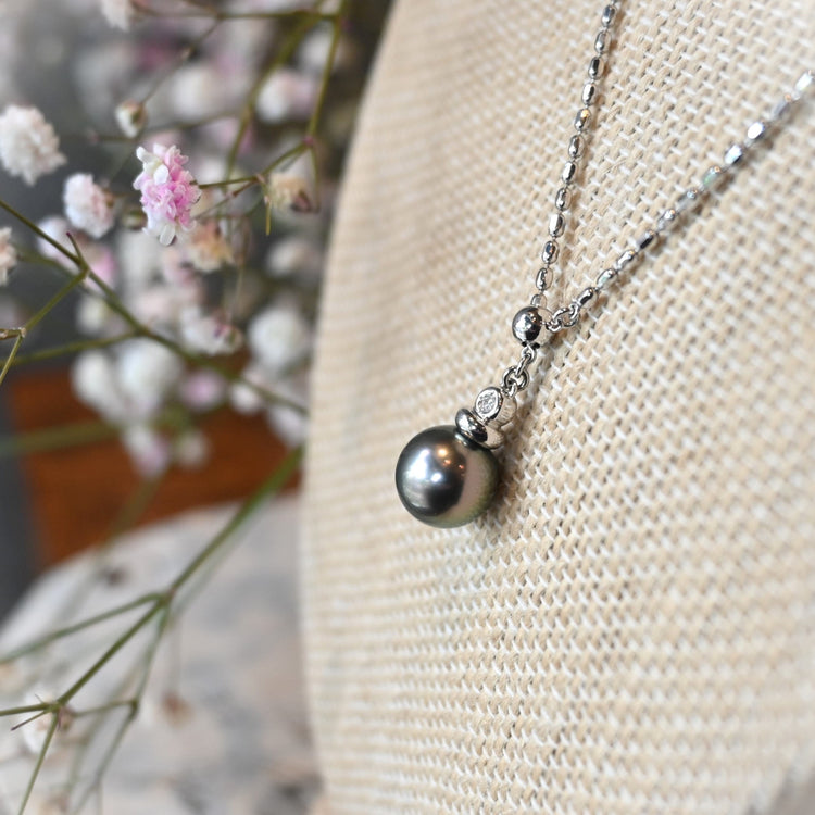 ブラックパール ネックレス