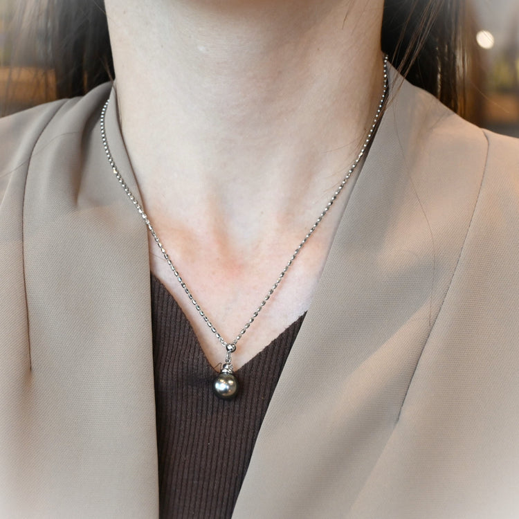 ブラックパール ネックレス