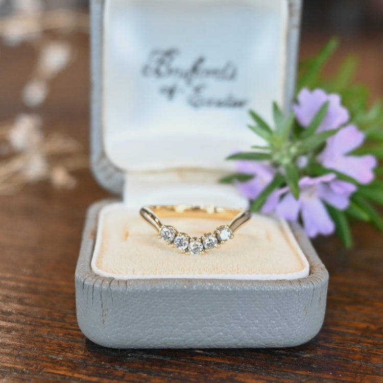 可愛らしい ダイヤモンドリング