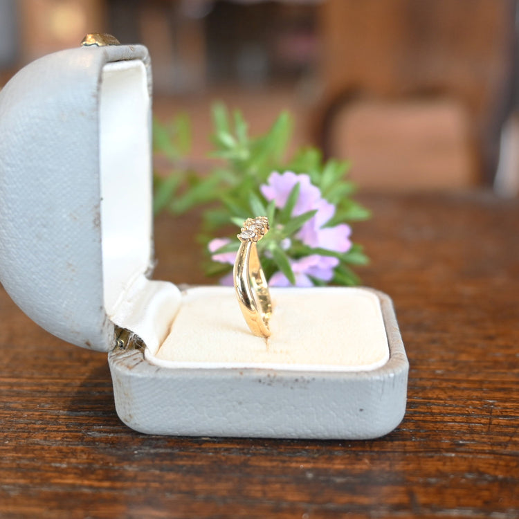 可愛らしい ダイヤモンドリング