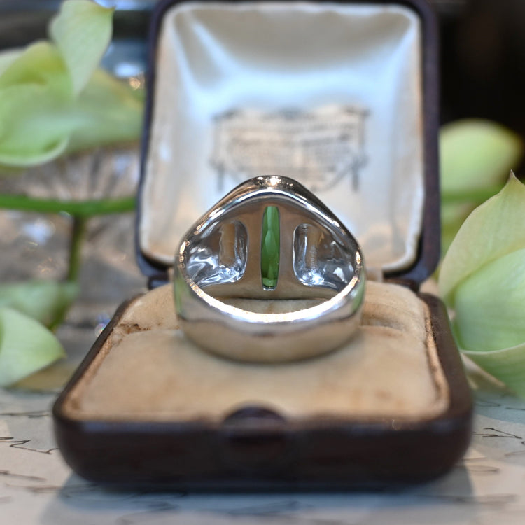 存在感あるトルマリンリング