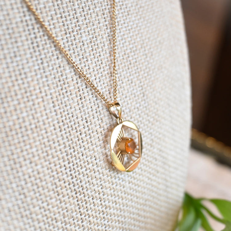 和風トップつき ネックレス