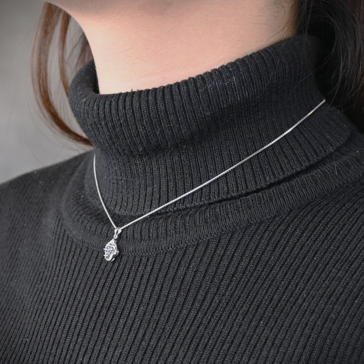 サファイアトップ付 ネックレス