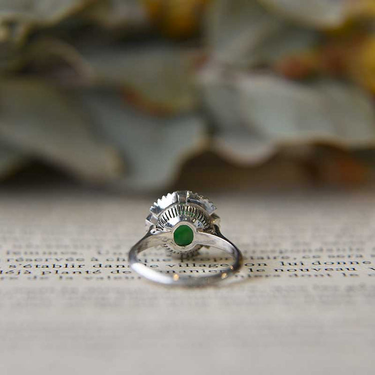 ヴィンテージ ヒスイリング PT850