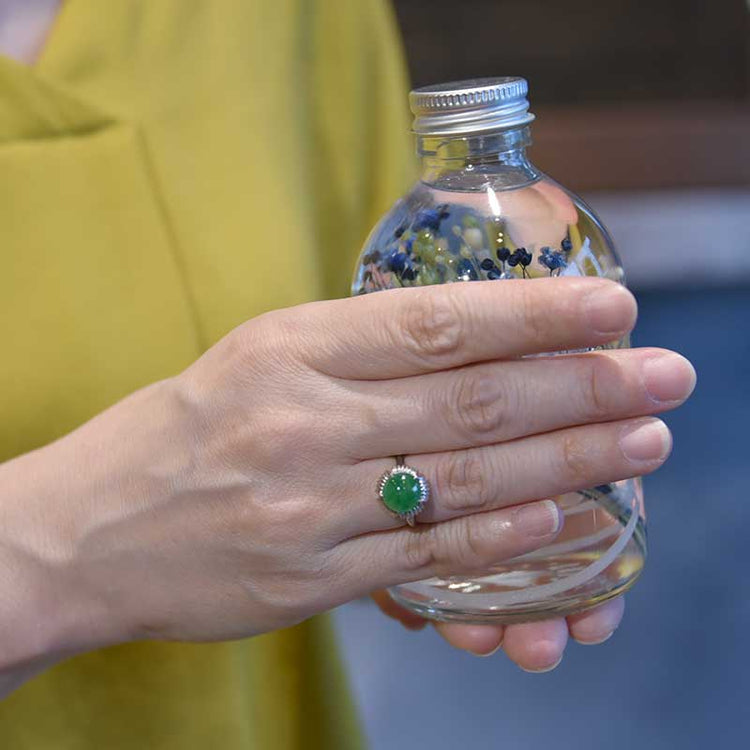 ヴィンテージ ヒスイリング PT850