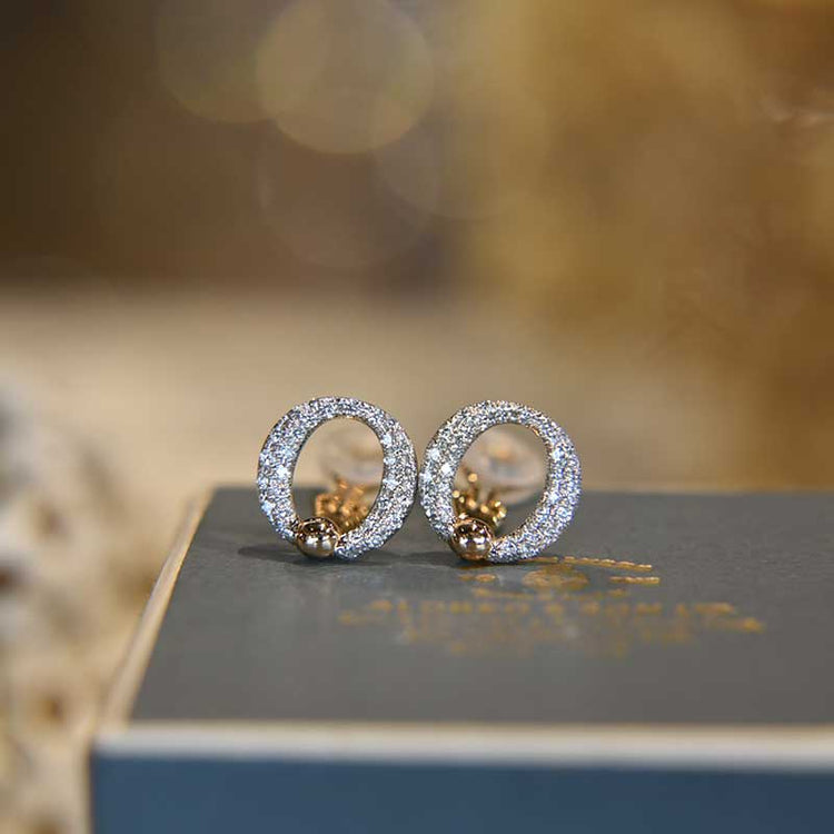 MIKIMOTO  ダイヤモンド イヤリング
