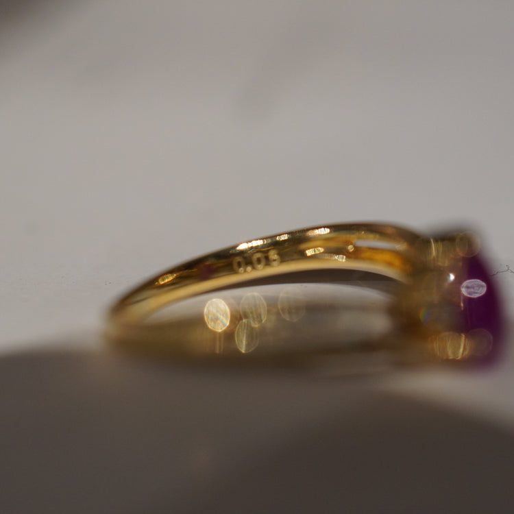 レッドベリル リング