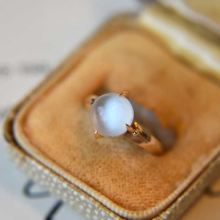 ムーンストーン ヴィンテージリング