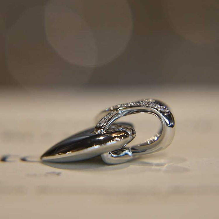 CHAUMET ハートトップ K18WG