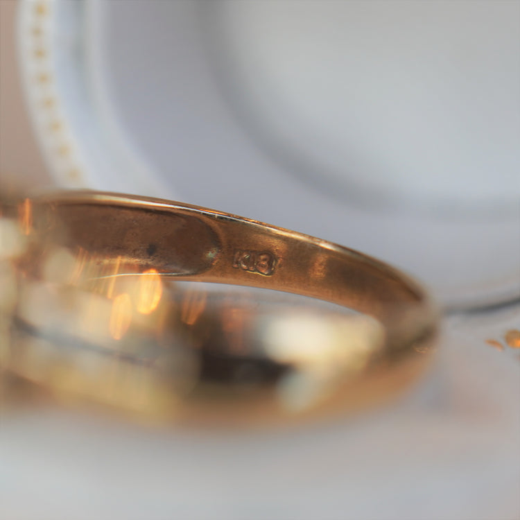 サファイア デザインリング