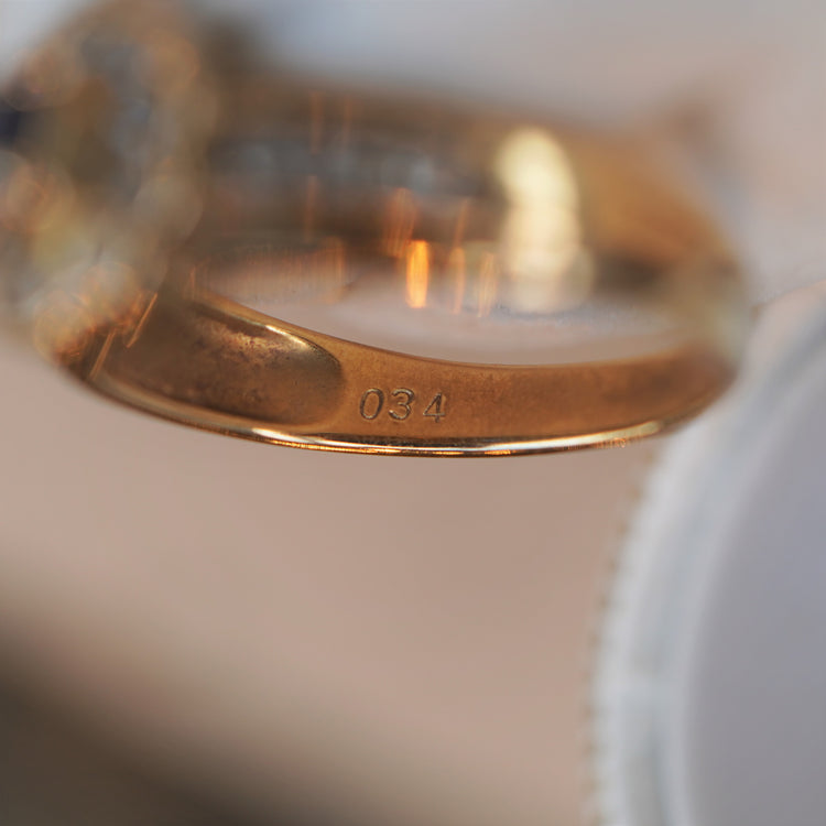 サファイア デザインリング