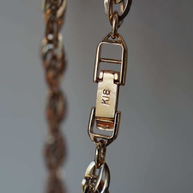 ゴージャスなフレンチロープチェーン