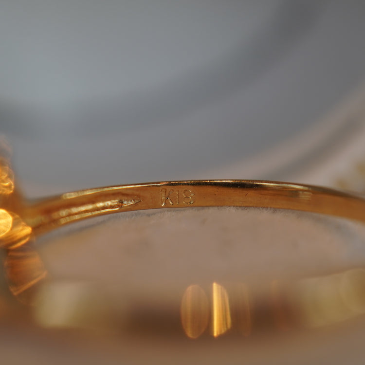 可愛らしい ハートモチーフリング