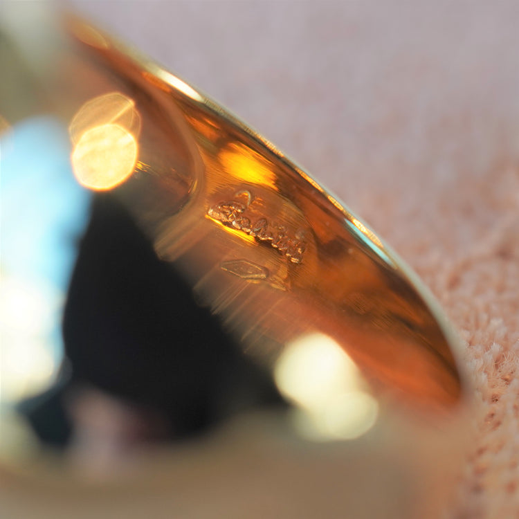 大粒アクアマリンのデザインリング