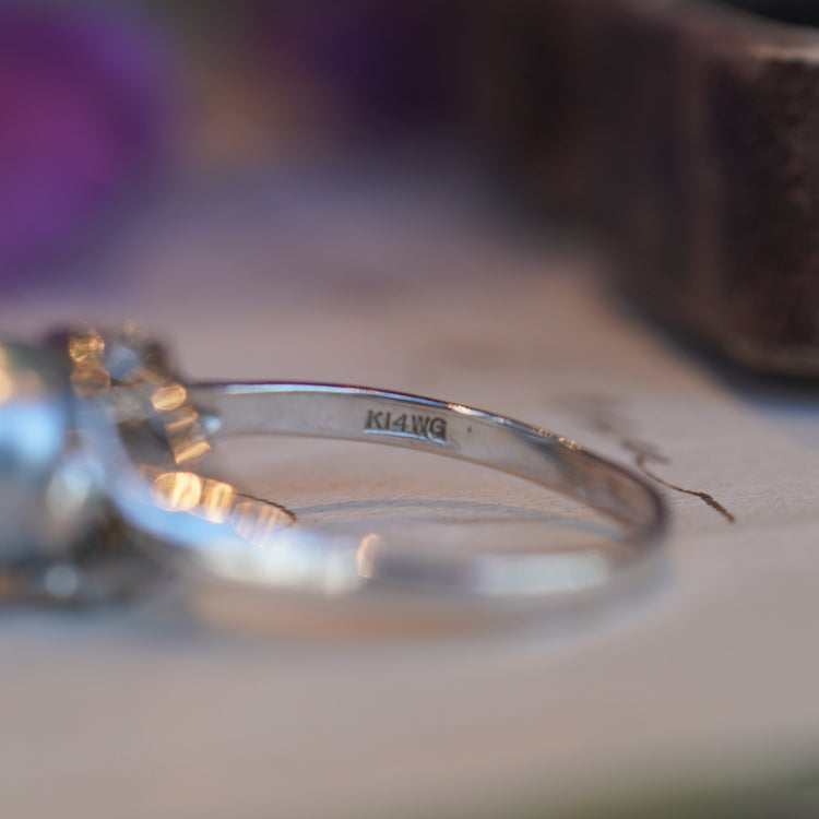 色合いの美しい パールリング