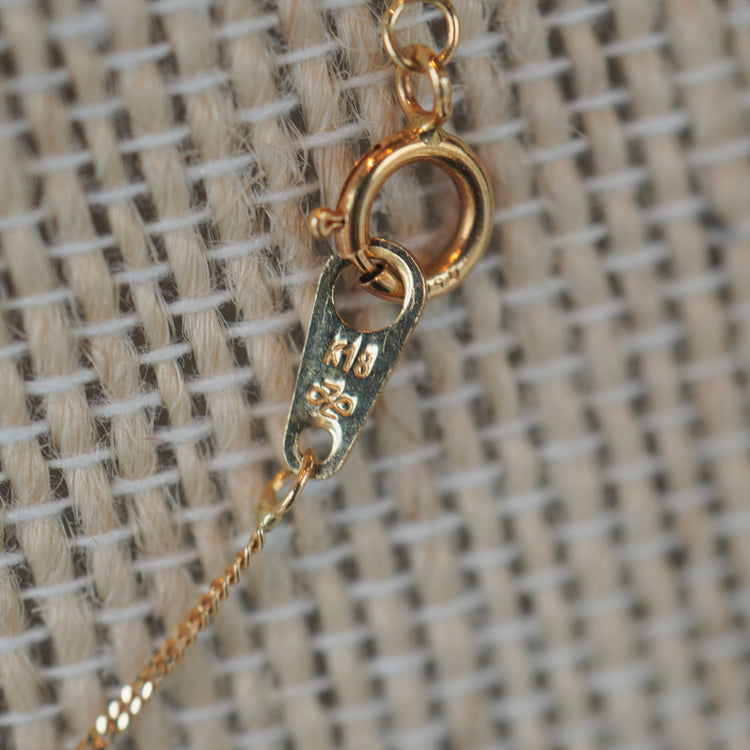 繊細な細さ 喜平ネックレス