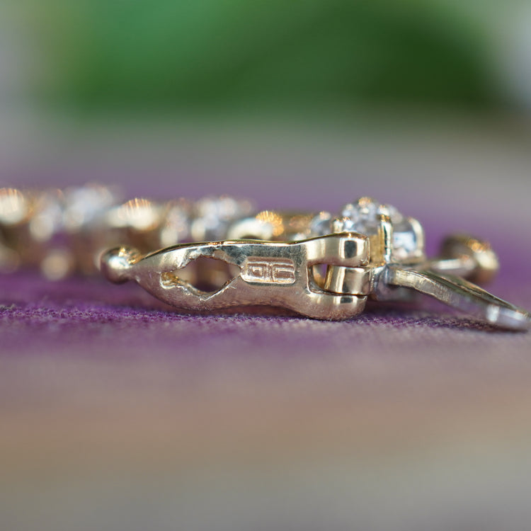 ダイヤモンド デザインブレスレット