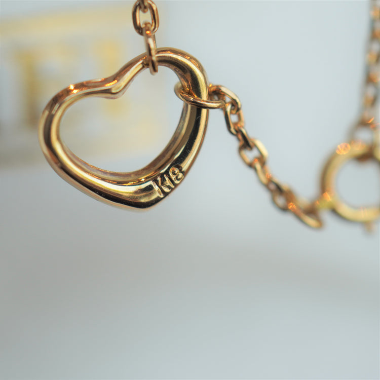 可愛らしい ハートブレスレット