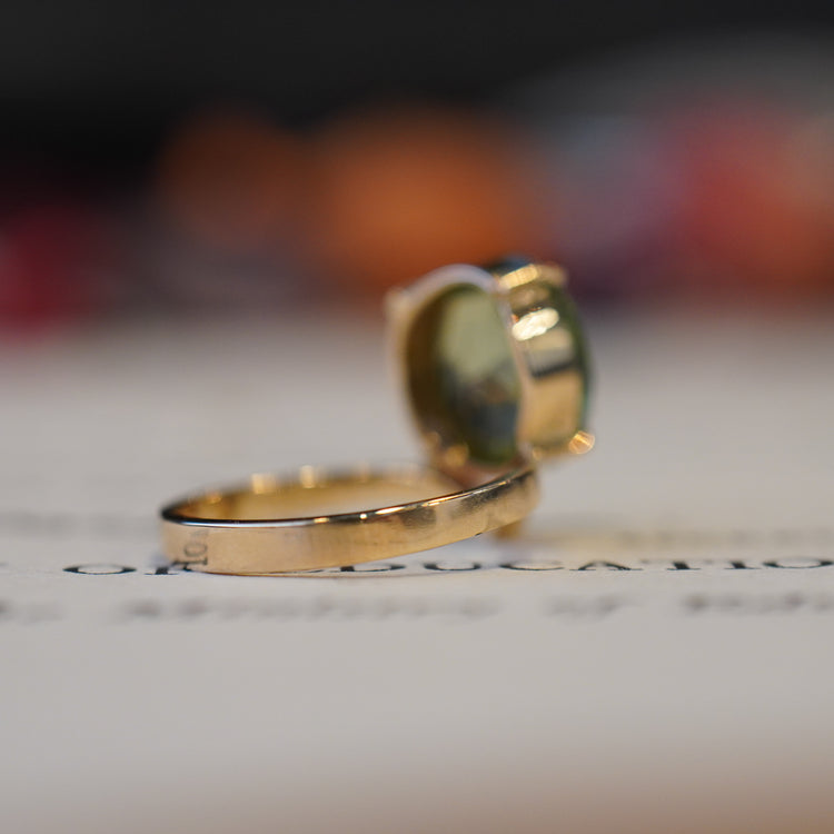 ヴィンテージ ペリドット リング