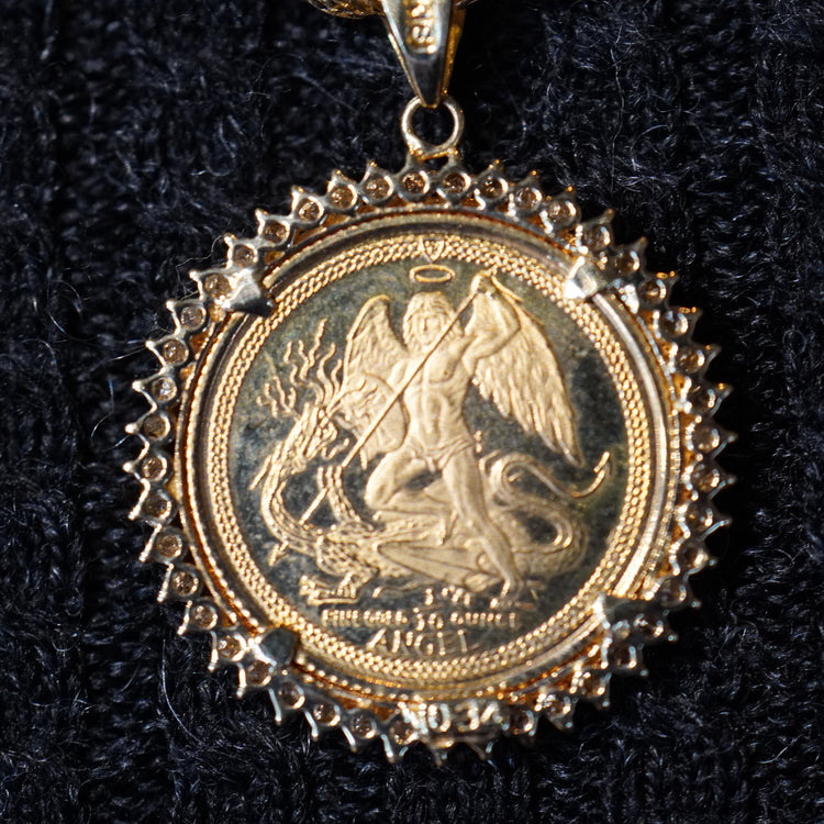 マン島 エンジェル金貨 1/10オンス 1988年 トップ