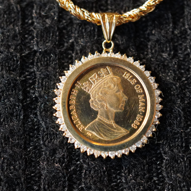 マン島 エンジェル金貨 1/10オンス 1988年 トップ