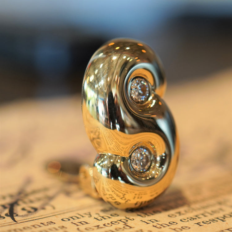 MIKIMOTO ダイヤモンド イヤリング